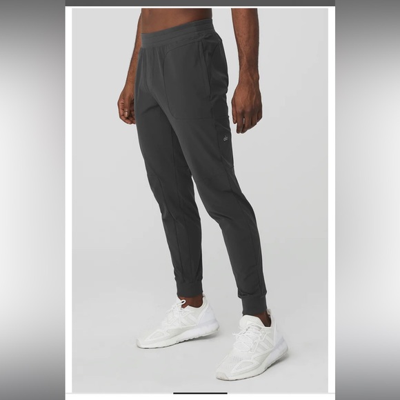 Alo yoga men’s Co-op pant, grey, Large, NWT - Picture 1 of 4